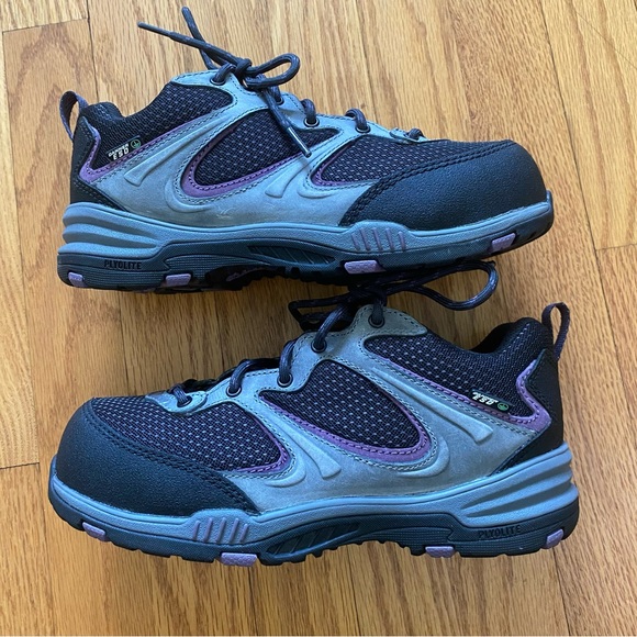 Danner 12212 Springfield Low Ankle Boot Women’s 7M Gray Purple Metal Free NIB - Picture 1 of 10